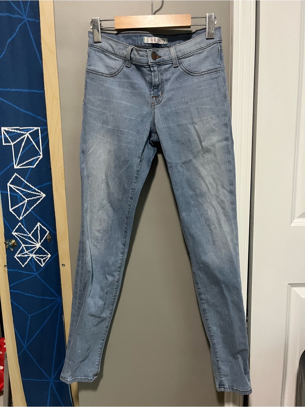 J Brand Light Wash Skinny Jeans